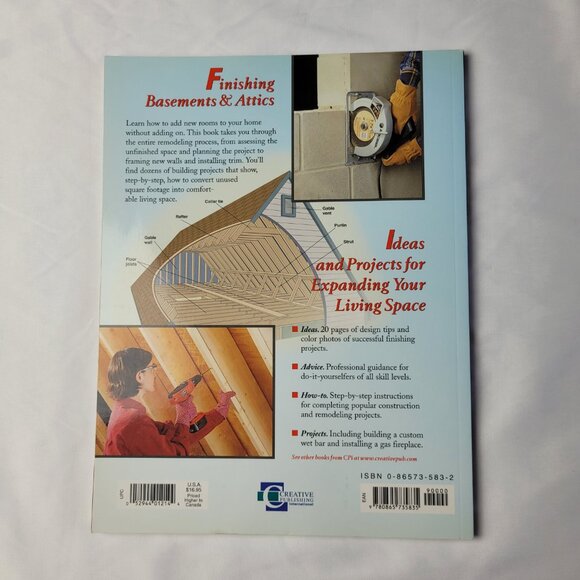 BLACK DECKER Finishing Basements Attics home improvement remolding carpentry 00 - Picture 3 of 16